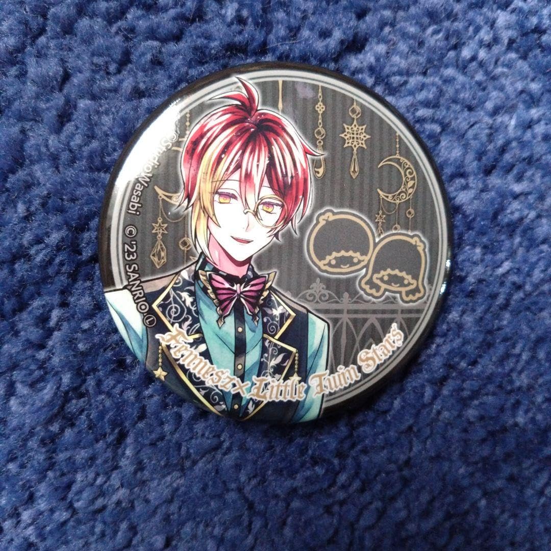 フェネス・オズワルド 缶バッジ 悪魔執事と黒い猫 フェネス・オズワルド 2周年 缶バッジ 70個